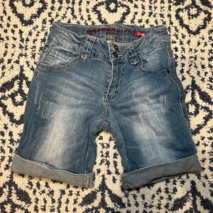 Arizona Jeans Blue Denim Kids Shorts